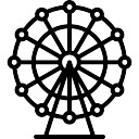 128x128 Ferris Wheel Vectors, Photos And Psd Files Free Download