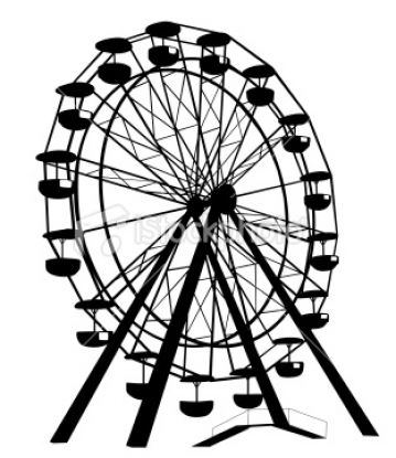 359x415 Farris Wheel Clipart