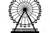 200x135 Hd Vintage Ferris Wheel Vector Image