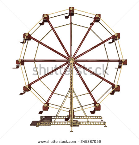 450x470 Ferris Wheel Clipart Background