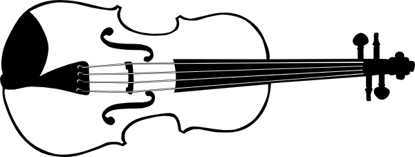 600x227 Violin Silhouette Tatoo Getting Crafty Silhouettes