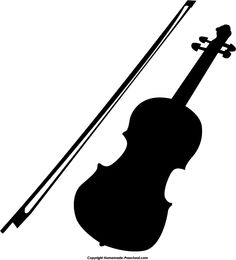 Fiddle Silhouette at GetDrawings | Free download