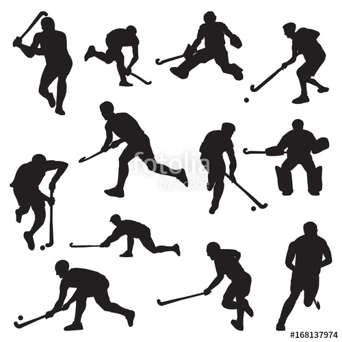 Field Hockey Silhouette at GetDrawings | Free download