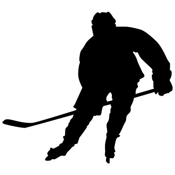 355x355 Hockey Wall Sticker Decal