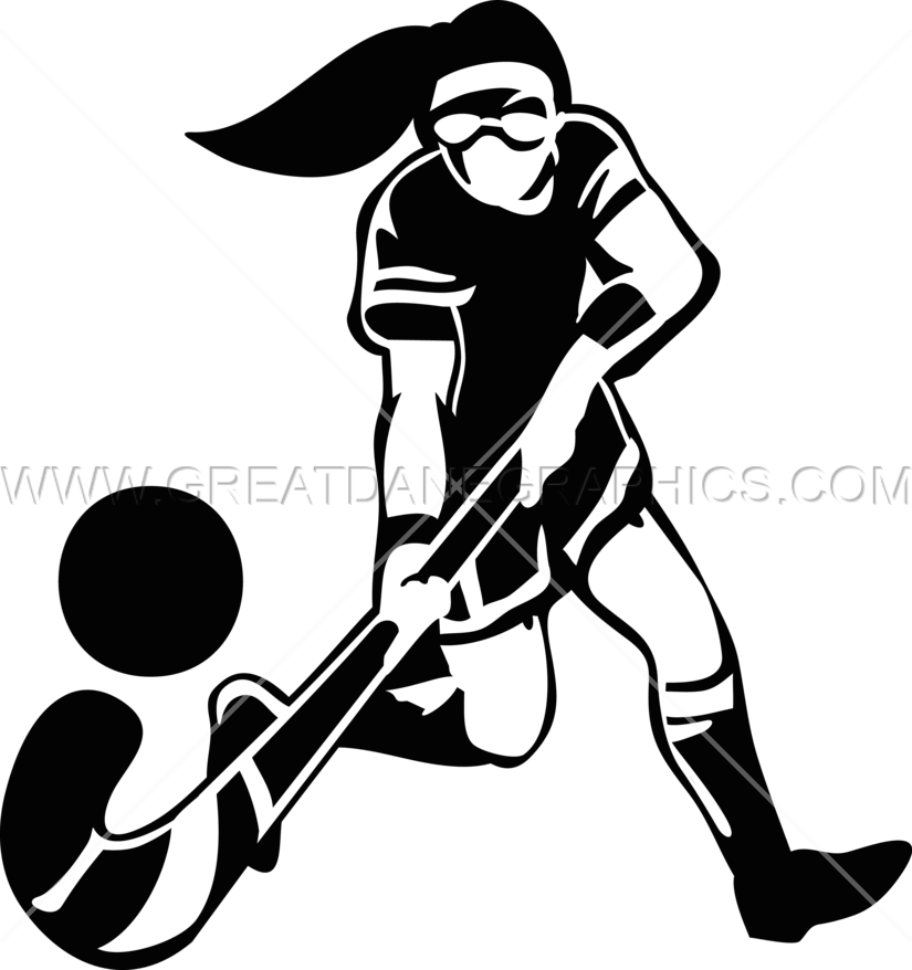 825x878 Female Field Hockey Production Ready Artwork For T Shirt Printing