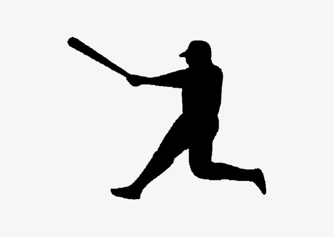 650x461 Fig Baseball Silhouette, Black, Baseball, Sketch Png And Vector