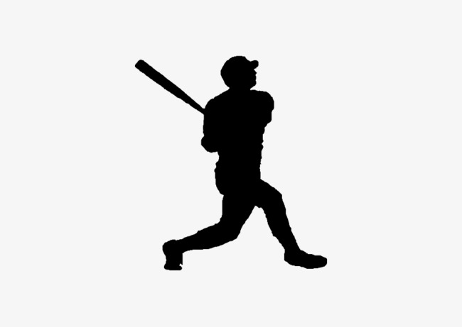 650x461 Fig Black Silhouette, Black, Sketch, Baseball Png And Vector
