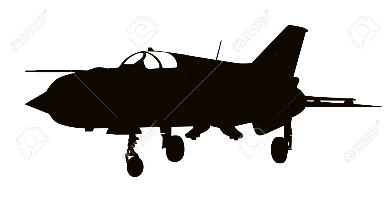 1300x661 Jet Fighter Clipart Silhouette