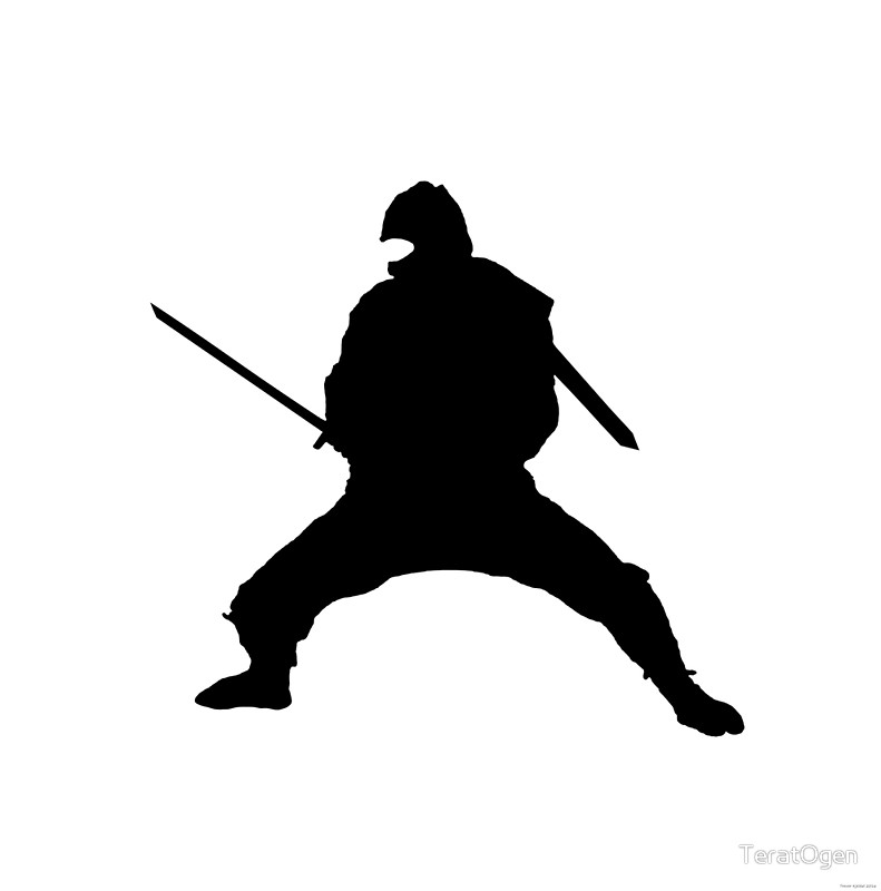 791x800 Ninja Silhouette
