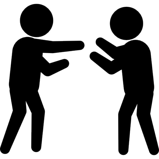 626x626 Criminal Fighting With A Person Icons Free Download