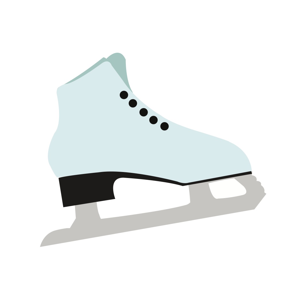 1050x1050 Free Svg File Download Figure Skate Beaoriginal
