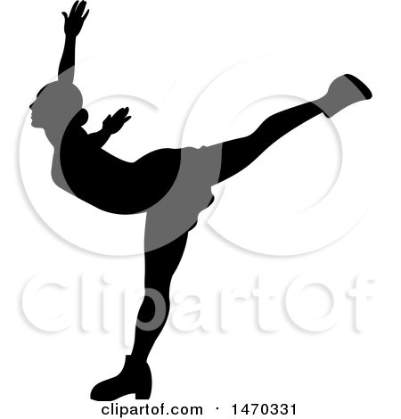 450x470 Royalty Free (Rf) Figure Skater Clipart, Illustrations, Vector