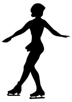 236x333 Figure Skating Silhouettes Set Silhouettes