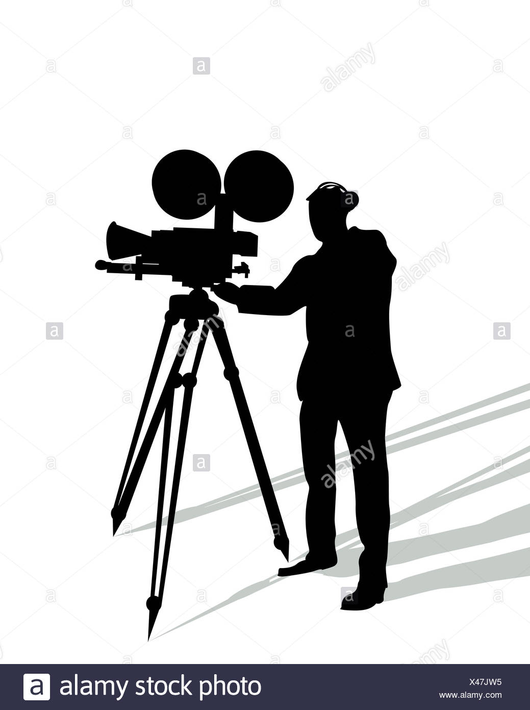 1039x1390 Professional Camera Outline Isolated Background Stock Photos