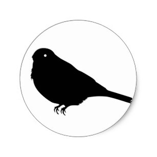 307x307 Finch Bird Silhouette Gifts On Zazzle