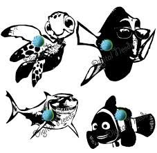 227x222 Image Result For Finding Nemo Silhouette Stencil