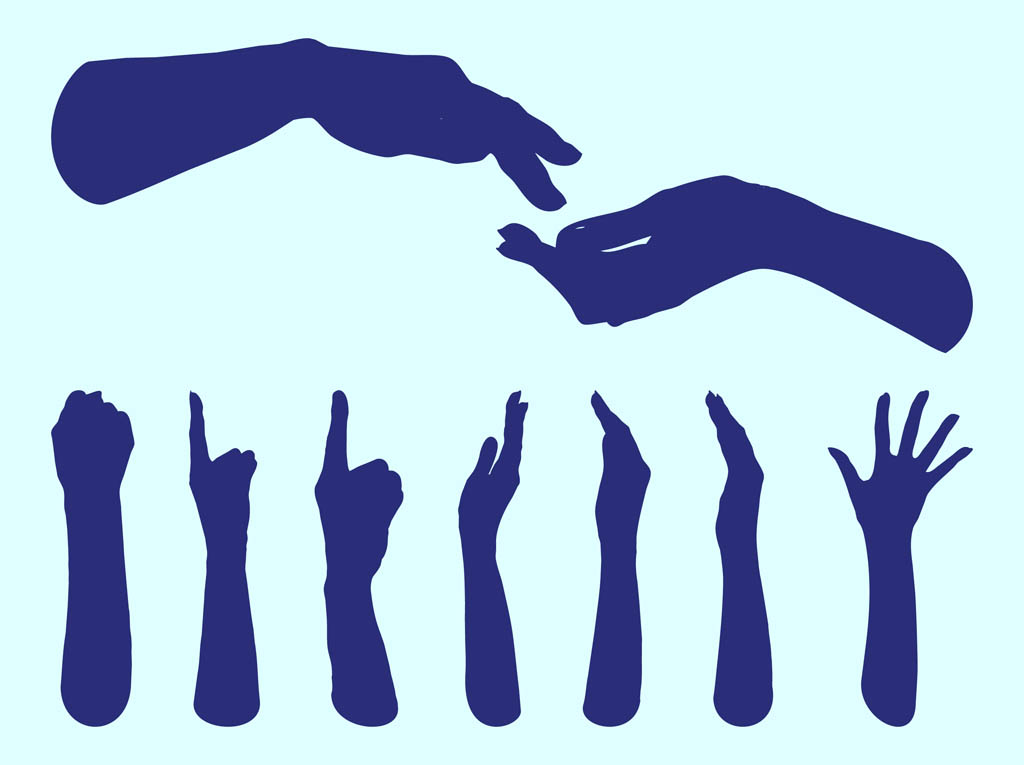 1024x765 Hands Silhouettes Graphics Vector Art Amp Graphics