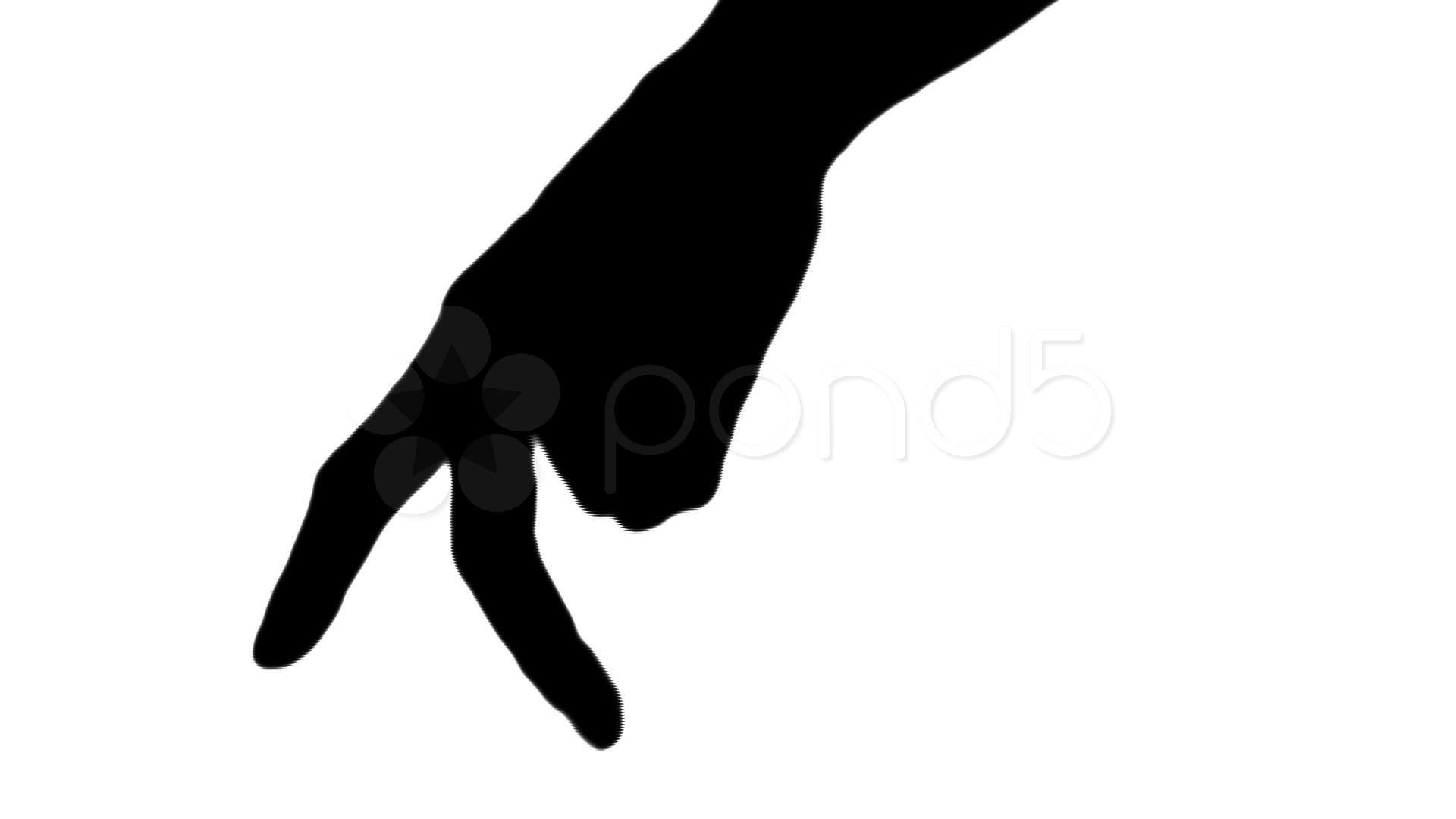 1920x1080 Fingers Walking White