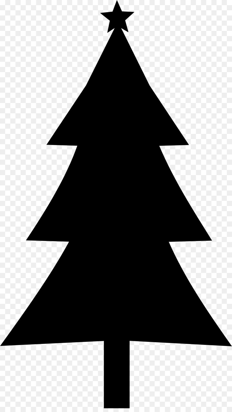 900x1600 Christmas Tree Silhouette Clip Art