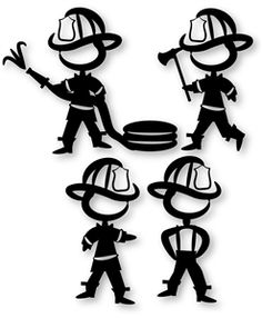 236x286 Firefighter Silhouette Clip Art