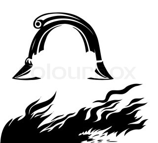 320x288 Vector Fire Prevention Concept Isolated On White Background