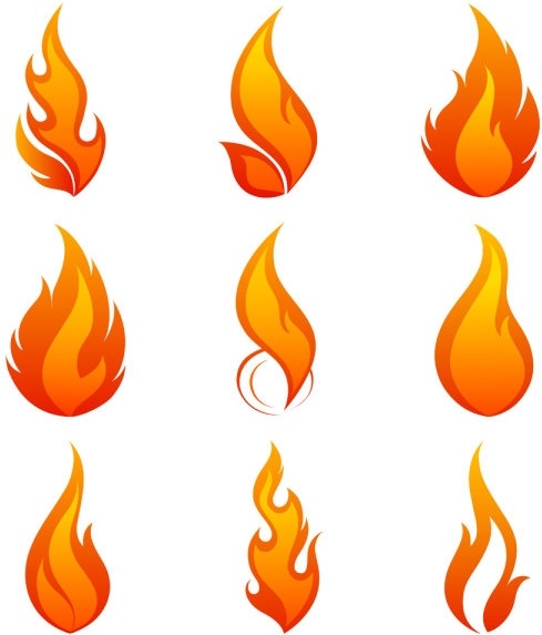 489x573 Flame Icon 01 Vector Free Vector In Encapsulated Postscript Eps