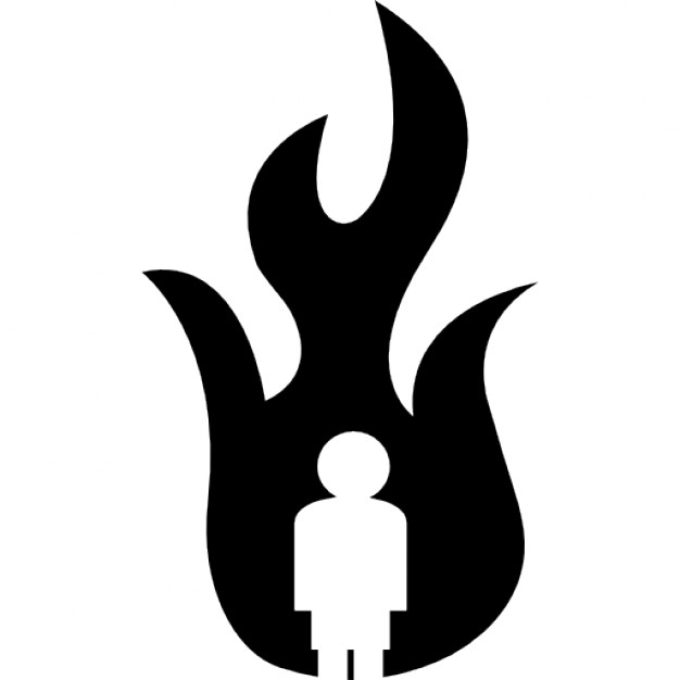 626x626 Man On Fire Icons Free Download