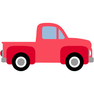 300x300 Old Truck Silhouette