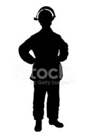 126x199 Fireman Silhouette Stock Vectors