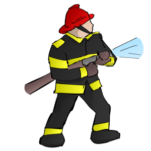 300x300 Firefighter Clip Art Download