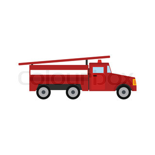 320x320 Fire Truck Mechanics Symbol Of Fire Engine With Red Cabin