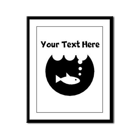 460x460 Personalized Goldfish Wall Art