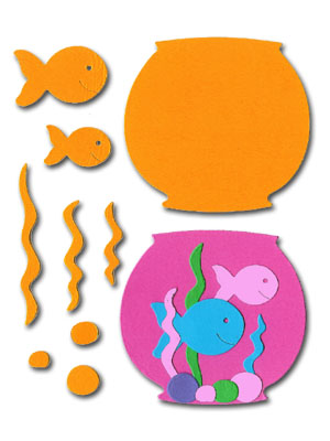 300x400 Precious Memories Scrapbooking Fish Bowl Svg