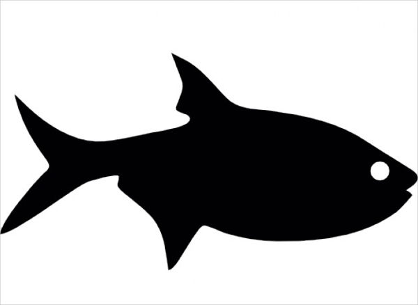 600x438 Fish Silhouettes