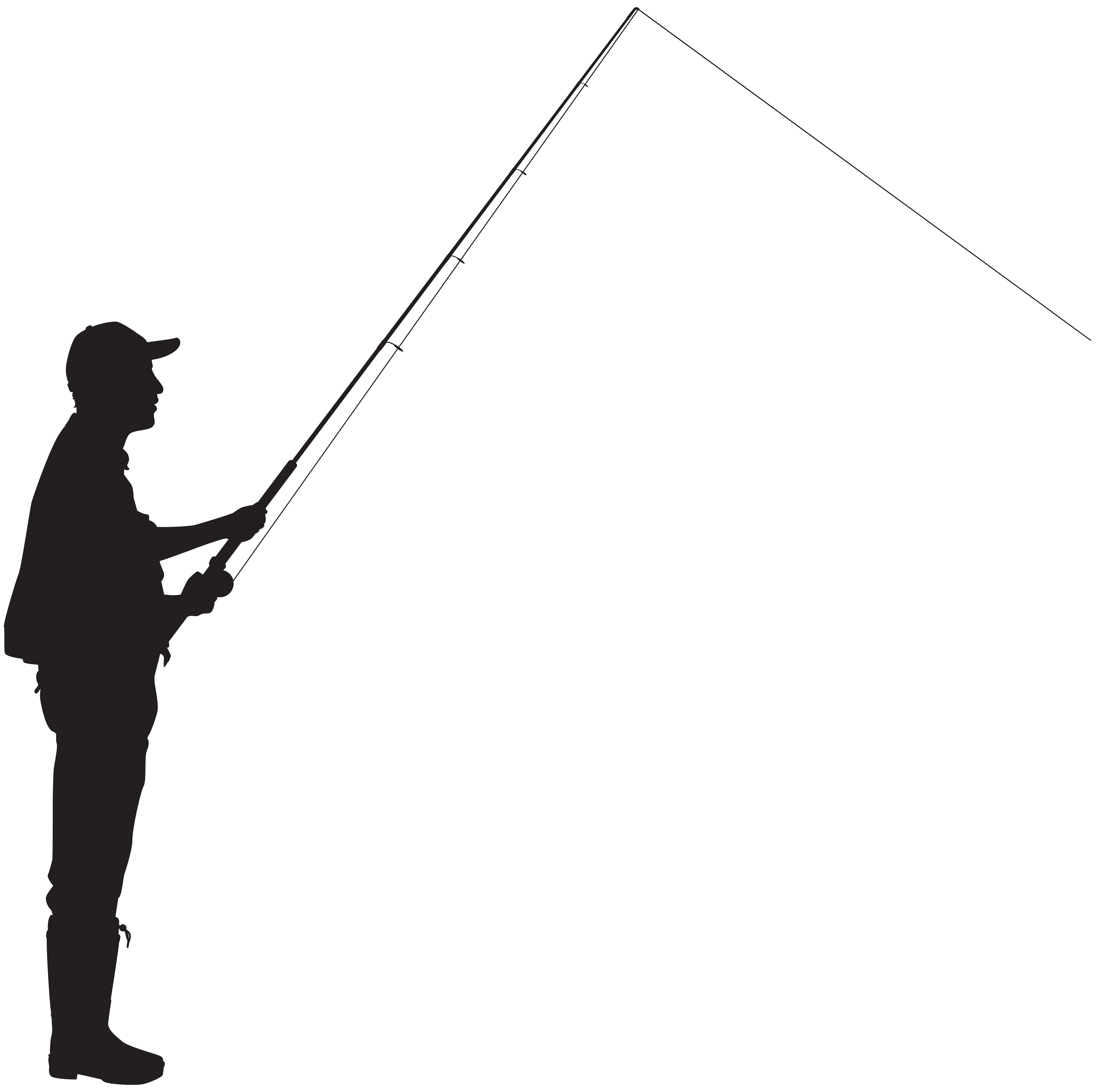 8000x7972 Fisherman Silhouette Png Clip Art Imageu200b Gallery Yopriceville