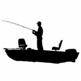 265x265 Fishing Decal Decals Engraving Ideas