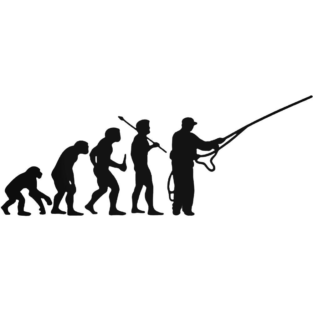 1000x1000 S Fly Fishing Evolution Decal