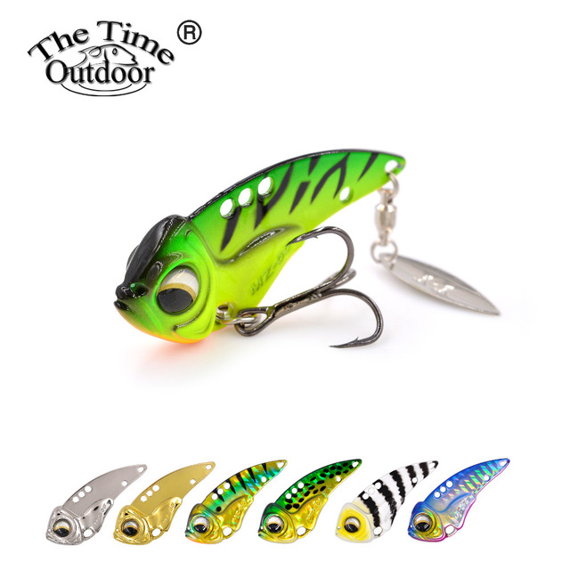 640x640 Quick Sinking Metal Vib Crankbait 55mm 13g Vibration Bait Fishing