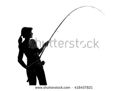 450x320 Fishing Silhouette