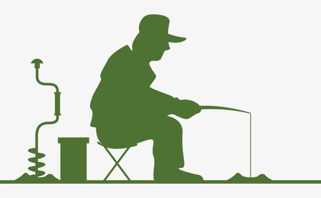650x400 Fishing Silhouette, Green, Fishing, Leisure And Entertainment Png