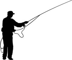 236x195 Fisherman Silhouettes [Eps File] Silhouettes Vector