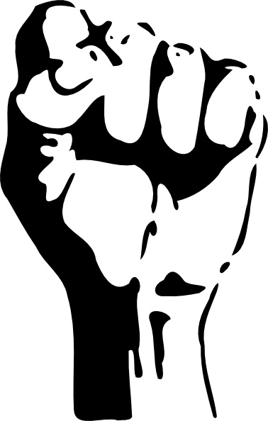 378x594 Raised Fist Clip Art Free Vector In Open Office Drawing Svg ( Svg