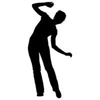 200x200 Person Persons Human Silhouette Silhouettes Exercise Exercises