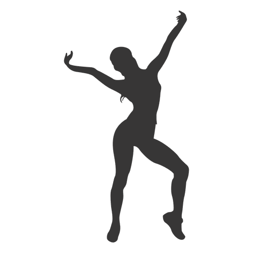 512x512 Woman Fitness Silhouette