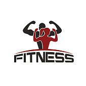 170x170 Man And Woman Fitness Logo Gym Club Premium Clipart