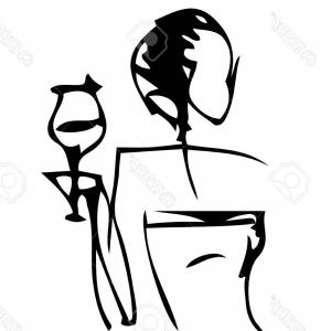 300x300 Elegant Women Silhouettes Doing Fitness Exercises On Chair Vector