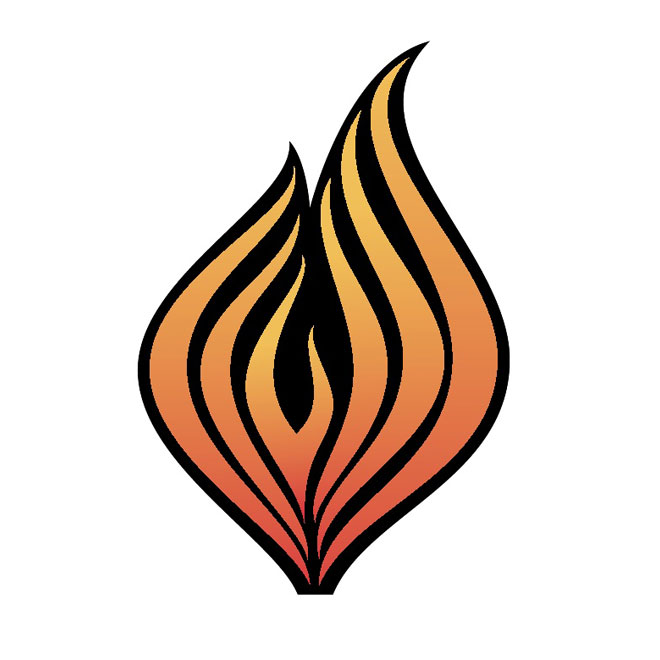 660x660 Tribal Flames Vector Design 123freevectors