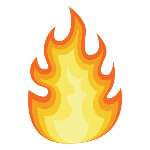 Flame Vector Silhouette at GetDrawings | Free download