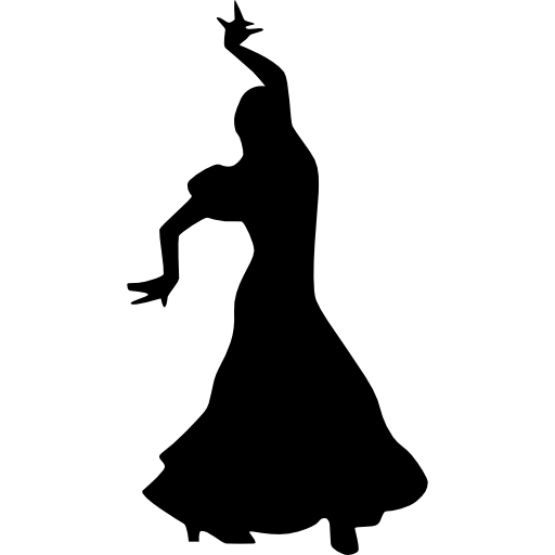 512x512 Dancer, Flamenco, Flamenco Icons, People, Woman, Dancers