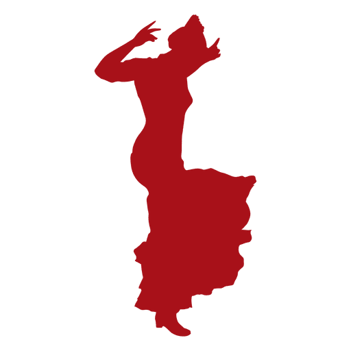 512x512 Flamenco Silhouette